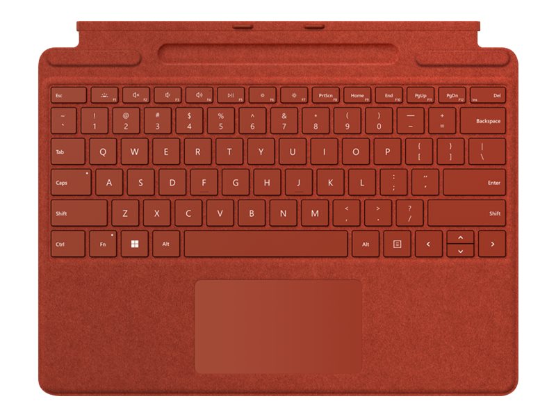 Microsoft Surface Pro Signature Keyboard ROJO